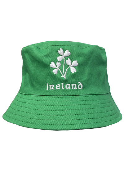 Lansdowne Ireland 3 Shamrock Reversible Bucket Hat